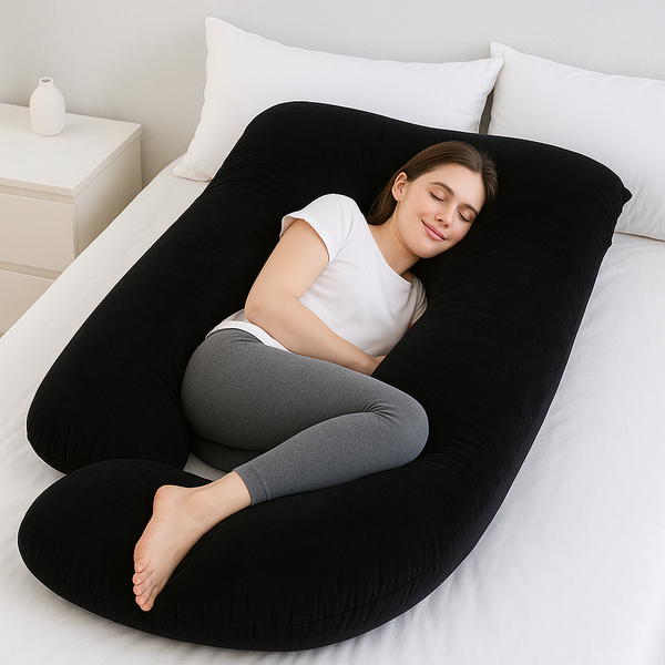 Snoozy – Dein weiches Nest für erholsamen Schlaf in der Schwangerschaft“