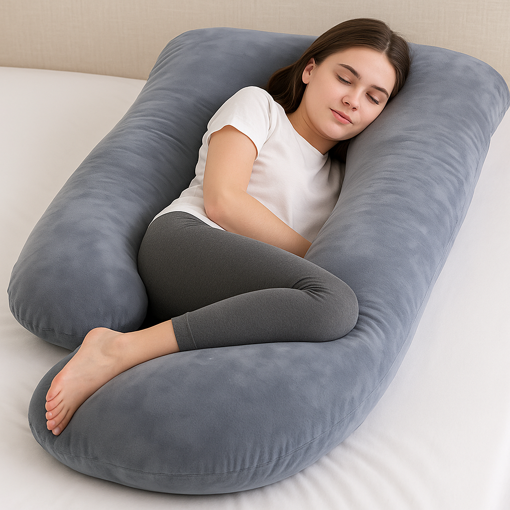 Snoozy – Dein weiches Nest für erholsamen Schlaf in der Schwangerschaft“