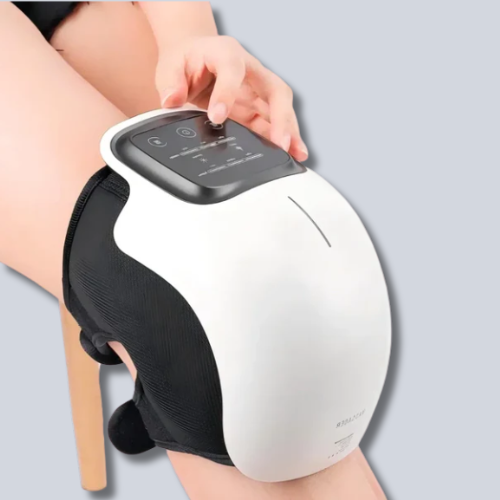 KneeGlow Pro™ – 3-in-1 Schmerzfrei-Therapie mit Wärme, Rotlicht & Vibration