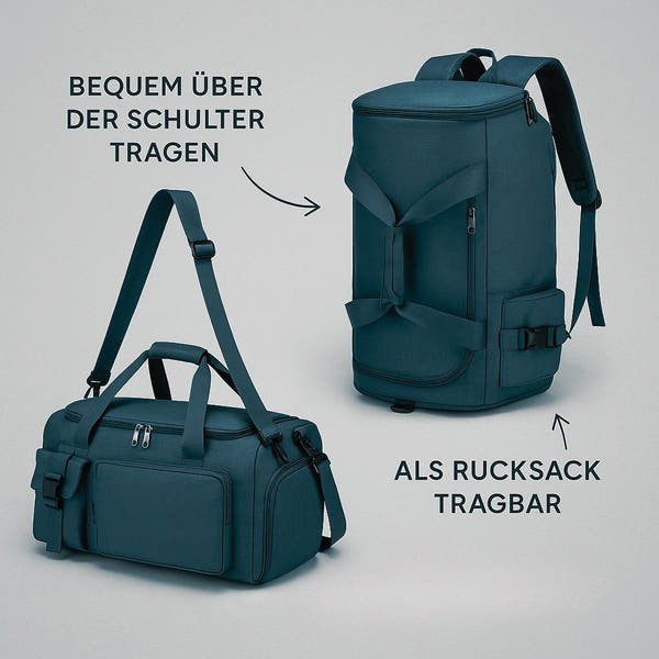 ENVO Tasche – Deine All-in-One Tasche für Sport, Reisen & Alltag