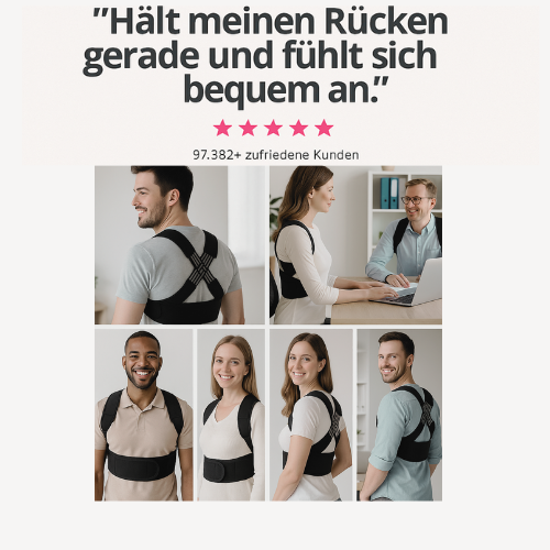 Spinehero® – Schluss mit Rückenschmerzen- endlich wieder aufrecht & schmerzfrei leben