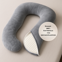 Snoozy – Dein weiches Nest für erholsamen Schlaf in der Schwangerschaft“