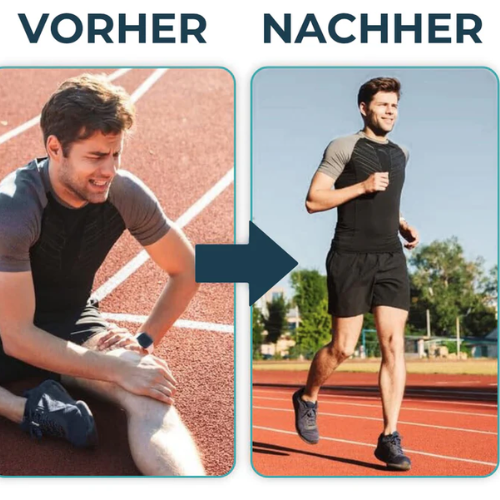 KneeGlow Pro™ – 3-in-1 Schmerzfrei-Therapie mit Wärme, Rotlicht & Vibration