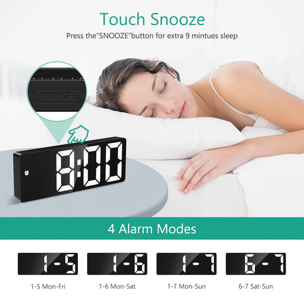 Gentle Wake Digital Alarm Clock™