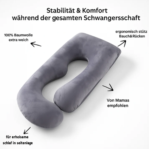 Snoozy – Dein weiches Nest für erholsamen Schlaf in der Schwangerschaft“