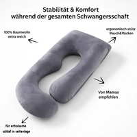 Snoozy – Dein weiches Nest für erholsamen Schlaf in der Schwangerschaft“